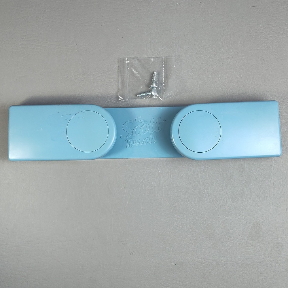 Vintage Scott Paper Towel Holder BLUE All Roll Sizes 1996 MCM